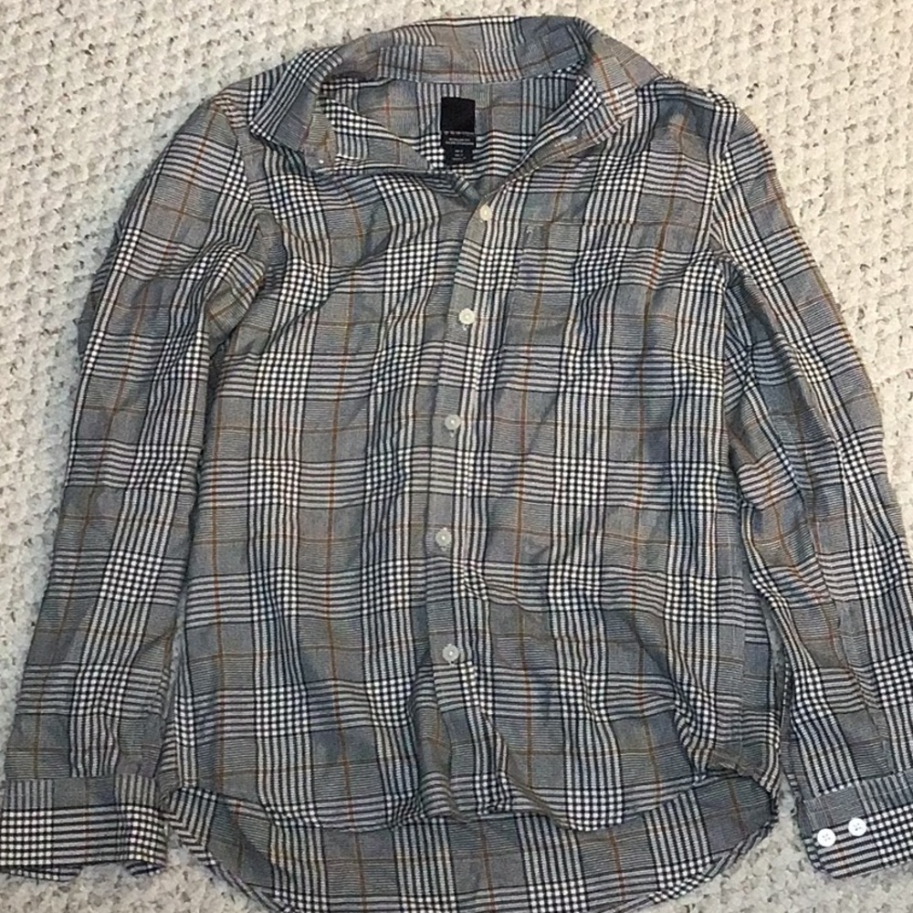 Grey dress shirt